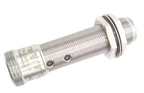 Allen-Bradley 871TM-B5N18-N3, industrial sensor or transducer with metallic body, threaded connector, and O-ring seal for industrial automation applications.