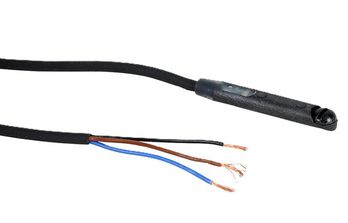 Automation Direct CPS9Q-AP-A, industrial sensor with a black cable and exposed wires for automation and control systems.