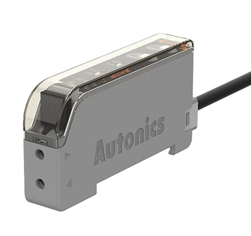 Autonics BF4G, industrial proximity sensor with compact design and cable connector for automation applications.