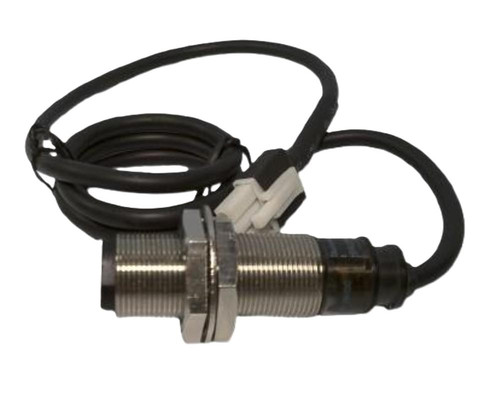 Autonics BR20M-TDTL2, industrial sensor with metal body, electronic device with cable connector for automation applications