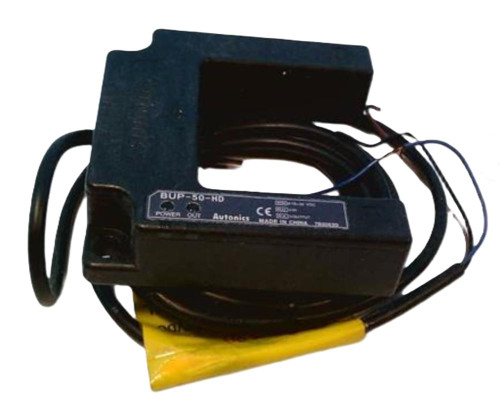 Autonics BUP-50-HD, industrial electrical component with coil and wiring for automation purposes.