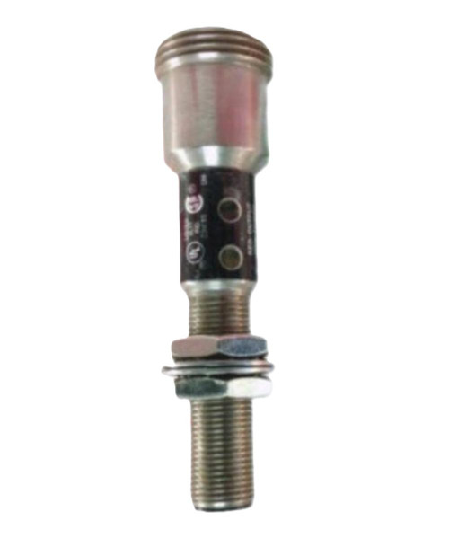 Allen-Bradley 871C-A2N12-N3, industrial sensor or safety device, with threaded metal body and electronic connectors.