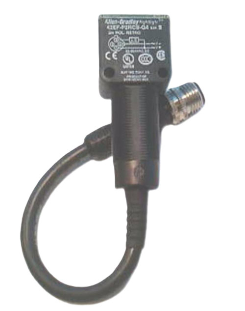 Allen-Bradley 42EF-P2RCB-G4, industrial sensor with electrical connections and wiring for automation systems