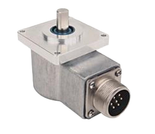 Allen-Bradley 845T-DZ12ECG-C, industrial sensor with metal housing and circular connector for automation and control systems.