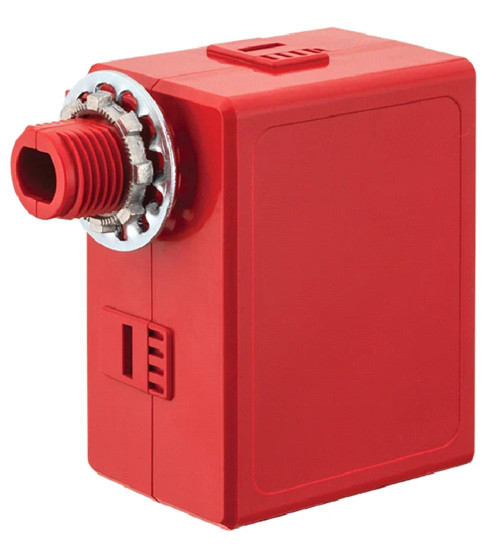 Acuity PP16 SHUNT, medical device in red color used for medical applications.