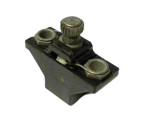 Allen-Bradley WL44, industrial electrical component with metallic connectors and a knob for control.