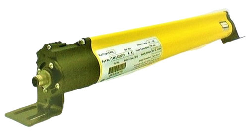 Allen-Bradley T4KL0320YD, industrial hydraulic actuator with yellow and black body for automation systems.