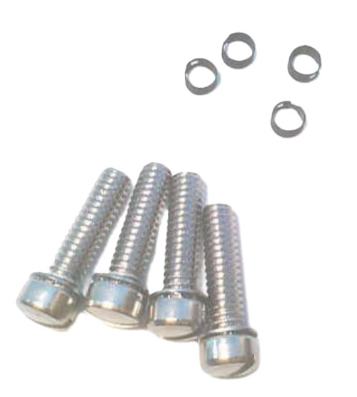 Allen-Bradley, set of industrial screws and washers for electrical components.