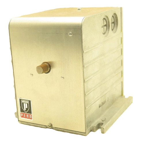 Johnson Controls M40MAA-2, industrial control module with metal casing and connection ports.