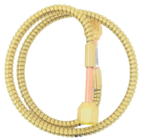 Johnson Controls SEC99AA-48C, HVAC sensor cable with flexible yellow conduit and connectors.