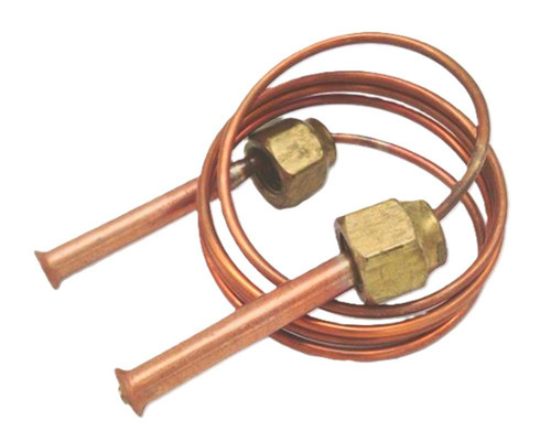 Johnson Controls SEC37A-602R, HVAC compressor parts, copper coil with fittings.
