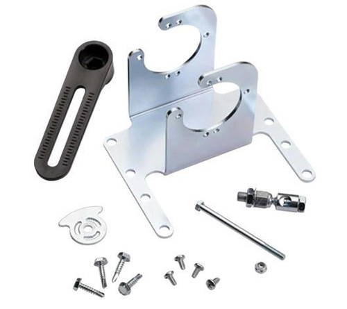 Johnson Controls M9203-100, metal mounting bracket and accessories for HVAC control systems.