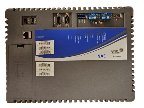 Johnson Controls MS-NAE5520-2 REFURBISHED, industrial control board with multiple ports and connectors for automation and building management systems