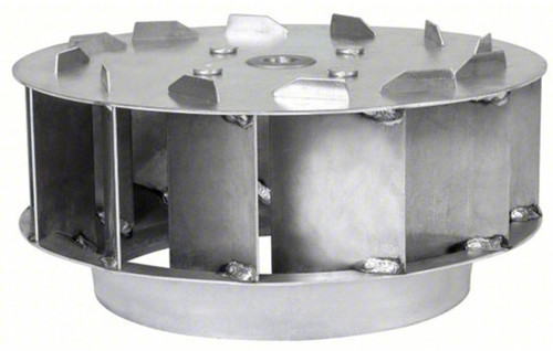 Dayton 21DY92, industrial motor brake disc with metal construction and mounting holes.