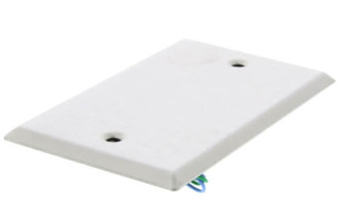 Honeywell C7772A1004/U, HVAC control relay module with white plastic enclosure and mounting holes.