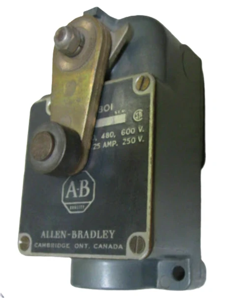 Allen-Bradley 801-ASG17 Roller Lever Limit Switch 600V [New]