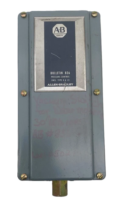 Allen-Bradley 836-C2J Pressure Control Switch Style C [New]