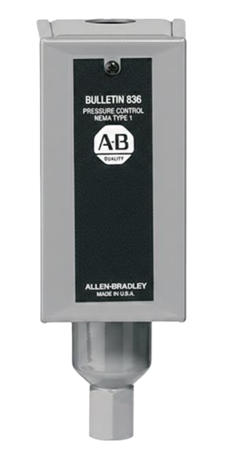 Allen-Bradley 836-C12AX221 Pressure Control Switch Style C [New]