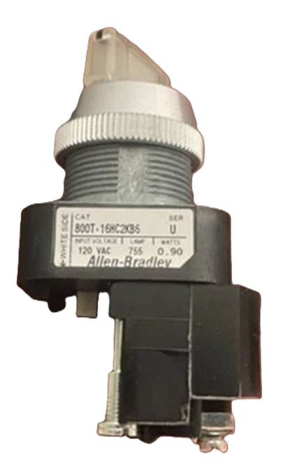Allen-Bradley 800T-16HC2KB6 30.5mm Lighted Selector Switch [New]