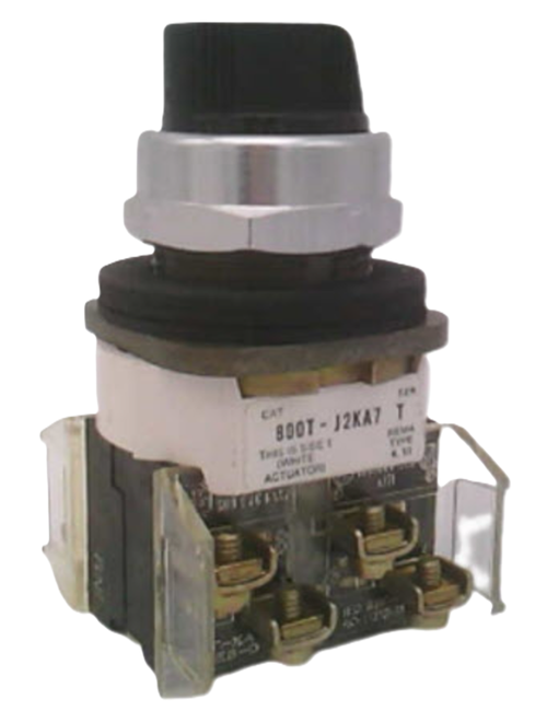 Allen-Bradley 800T-J2KA7B 30mm Keyed Selector Switch [New]