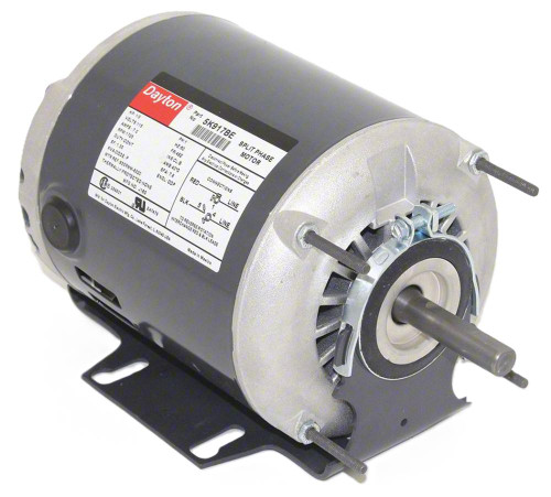 Dayton 5K917C, split phase motor used in industrial applications.