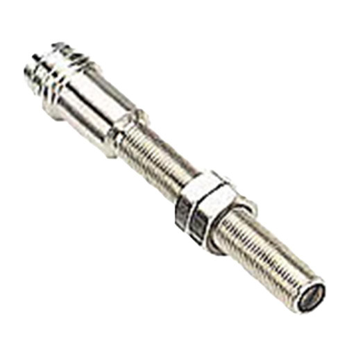 Automation Direct, industrial mechanical component, metal cylindrical device with threaded ends and connectors for machinery installation