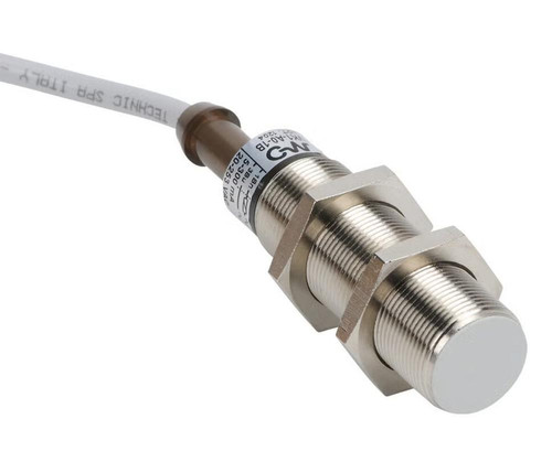 Proximity Sensor, industrial proximity sensor with metal body for automation and manufacturing applications.