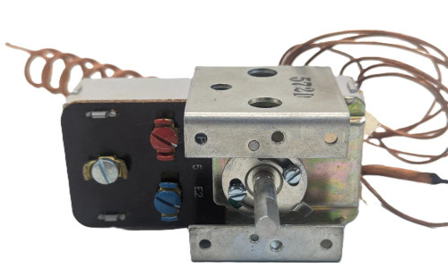 White-Rodgers, electronic heating control valve with copper wiring and metal components for HVAC systems.