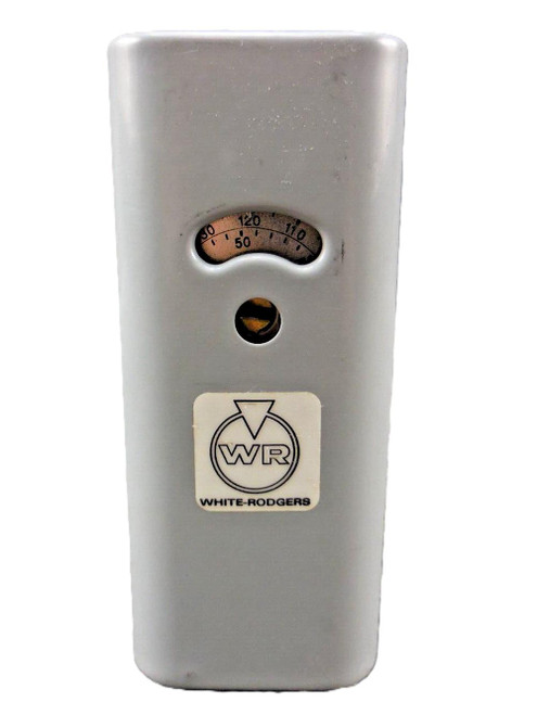 White-Rodgers, temperature control device with an analog dial and a temperature meter