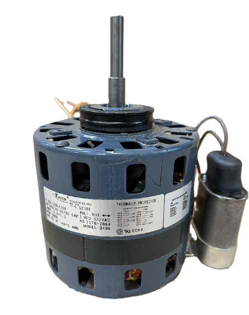 Fasco D496 Shaded Pole Condenser Fan Motor [New]
