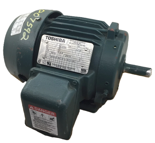 Toshiba B0016FLF10HHD02 1 HP 1200 RPM TEFC 3-Phase Motor [New]