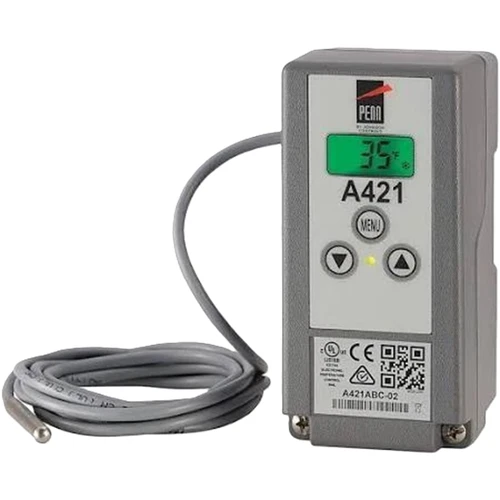 Johnson Controls A421AED-02 Electronic Temperature Control [Refurbished]