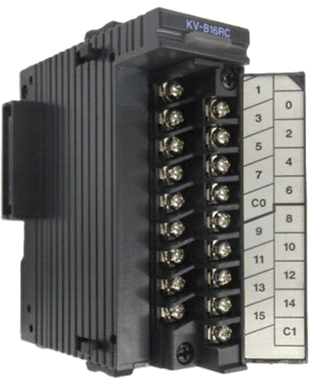 Keyence KV-B16RC 16-Point Screw Terminal Block, Relay Output [New]