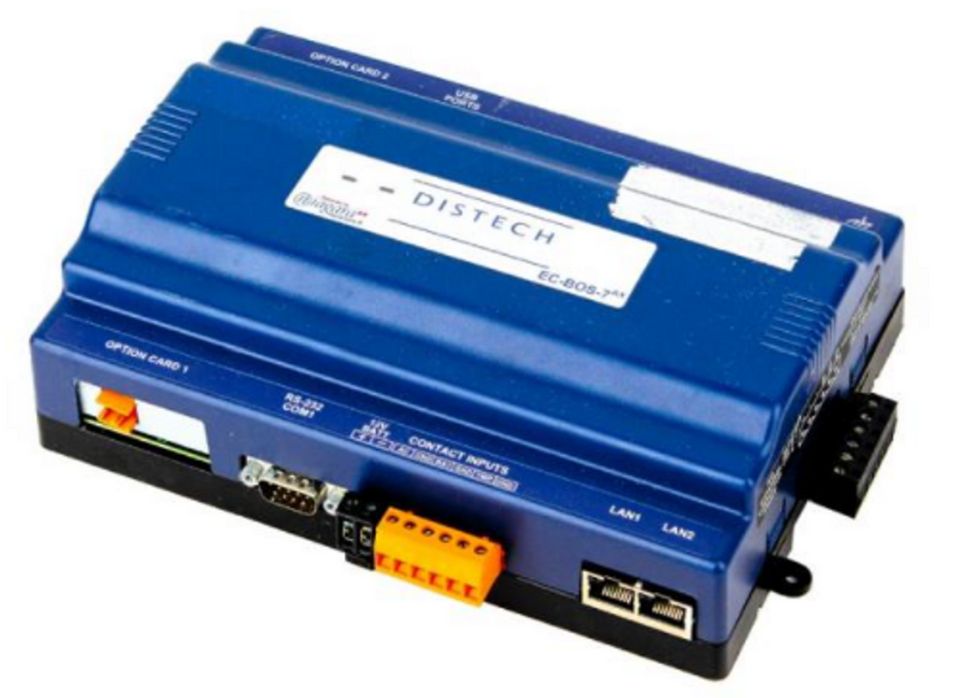 Distech Controls ECBOS7AX Network Manager, Programmable Controller