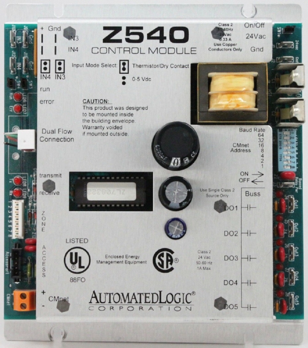 ALC Automated Logic Corporation Z540 Z-Line Zone Control Module [New]