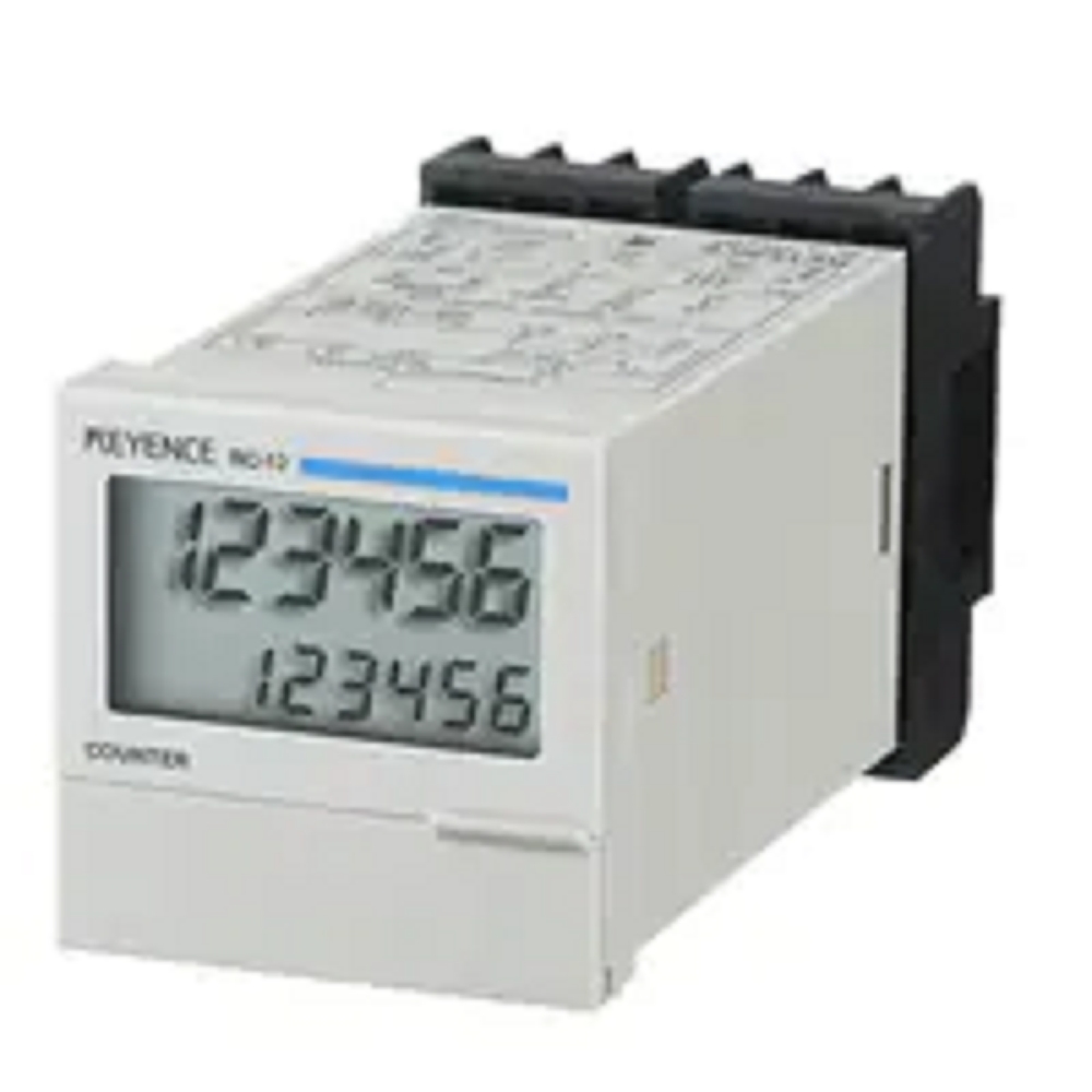 Keyence LCD Display Electronic Preset Counter, RC-12 48-mm 6-Digit 7 ...
