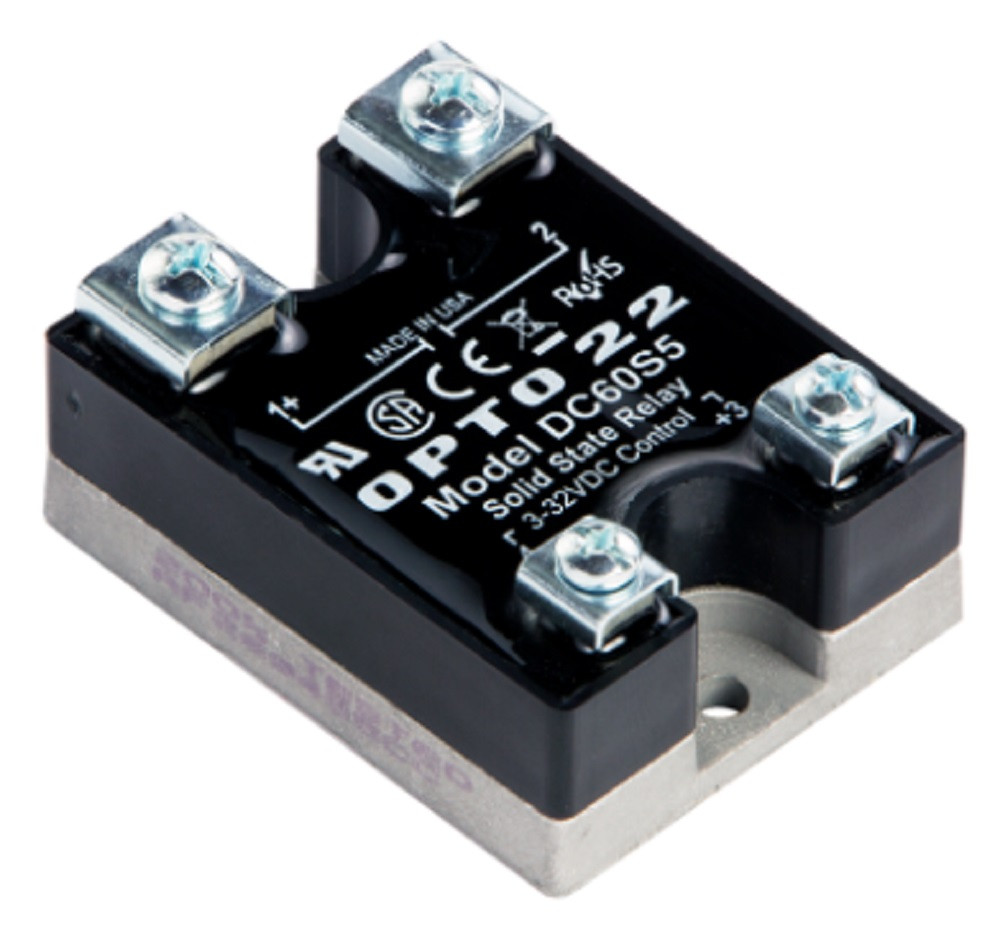 Opto 22 DC60S5 60 VDC, 5 Amp, DC Control Solid State Relay SSR [New]