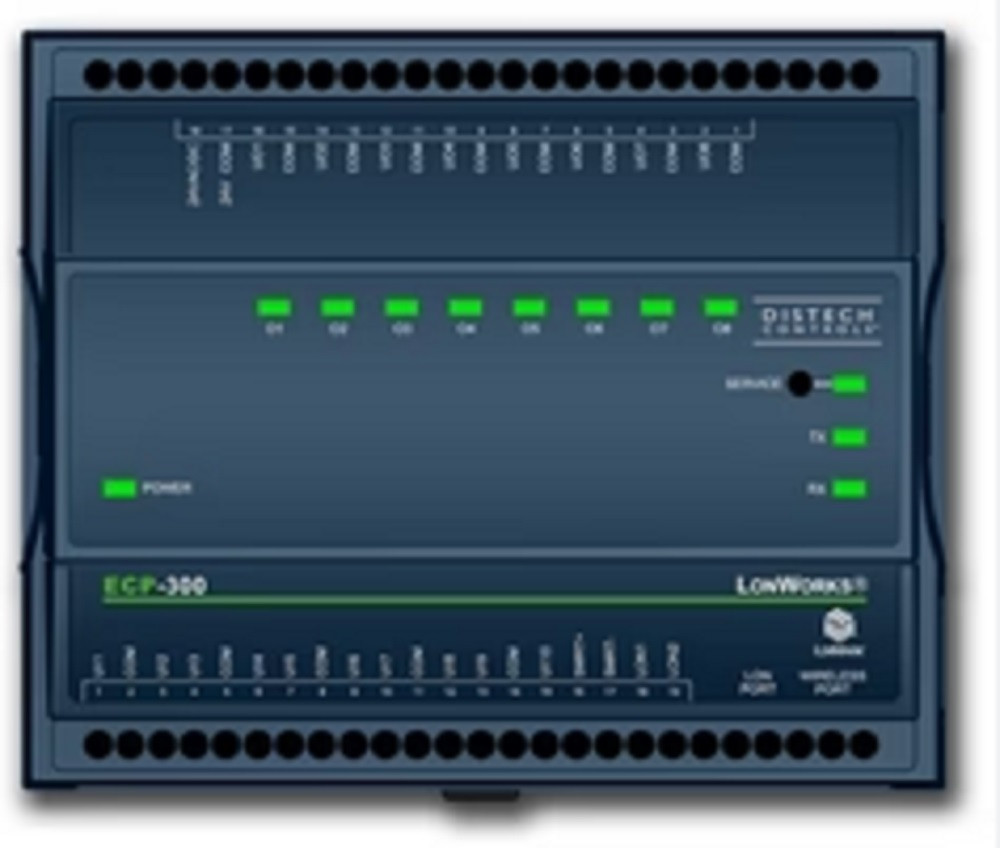 Distech CDIP-203G-05 ECP-203 Programmable Controller, 6UI 5DO (Triac ...