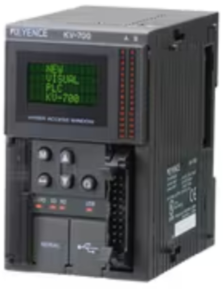 Keyence KV-700 CPU Unit With Built-In Serial Port [Refurbished]