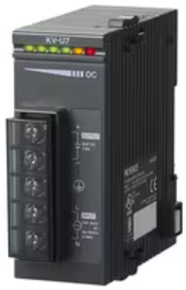 Keyence Keyence KV-U7 Programmable Controller, AC Power Supply Unit [New]