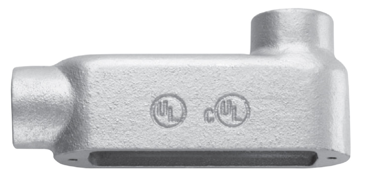 Appleton LB150-M Malleable Iron Conduit Body, Style LB, 1-1/2