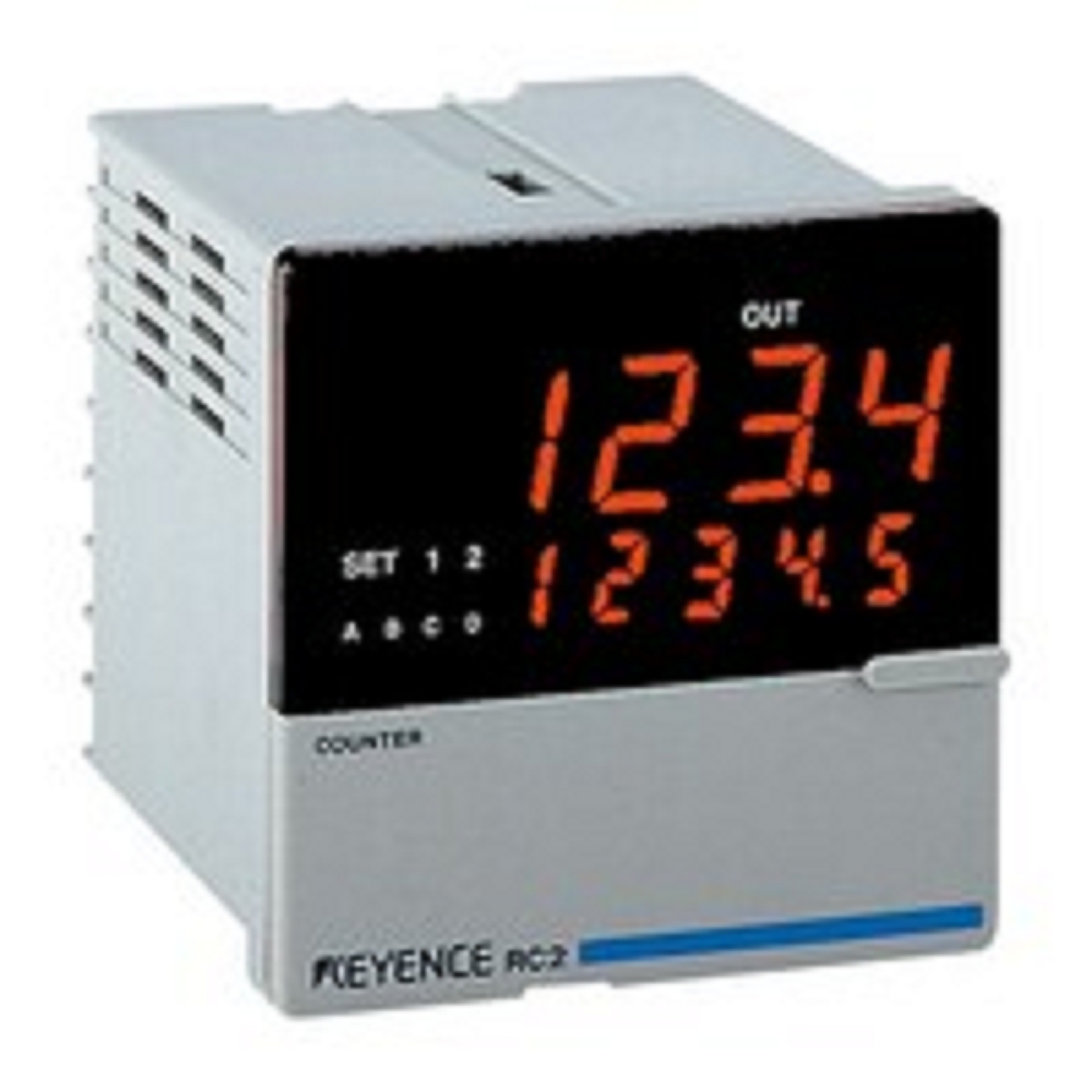 Keyence RC2-21V LCD Display Electronic Preset Counter [New]