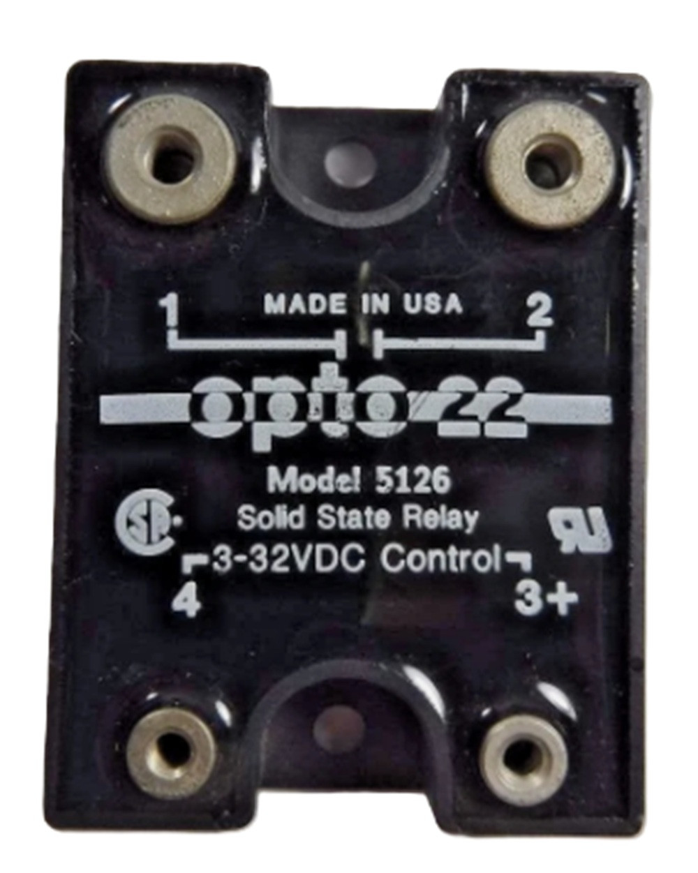 Opto 22 5126 Solid State Relay, 3-32 VDC Control [New]