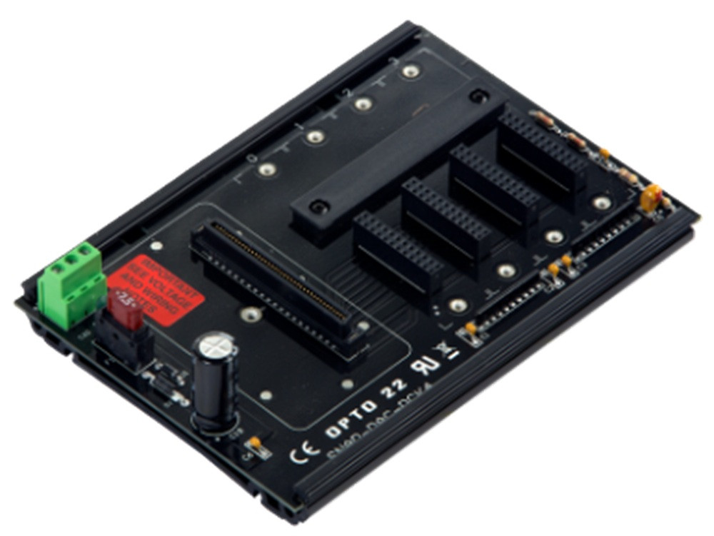 Opto 22 SNAP-PAC-RCK4 SNAP PAC 4-Module Mounting Rack [New]
