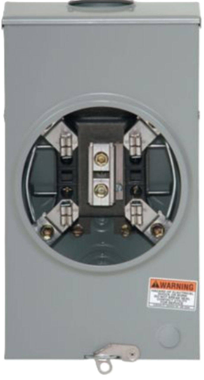 Eaton 1007665ACH 4-Wire Meter Socket, 600 VAC [New]