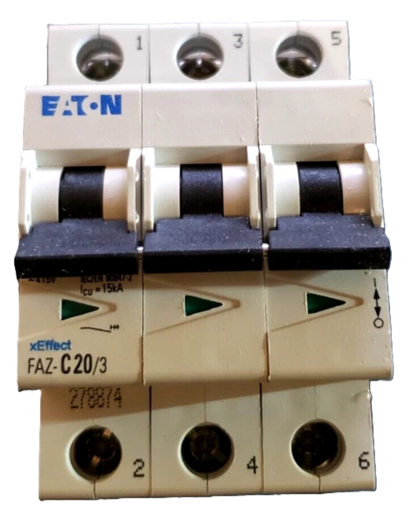 Eaton FAZ-C20/3 [New] - B2E Surplus LLC