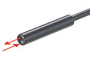 Keyence FU-20 Digital Fiber Optic Sensor, Reflective Fiber Unit [New]