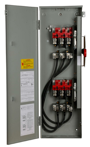 Cutler-Hammer Eaton DT323FRK Safety Switch Double Throw 3P 100A 240V 3W ...