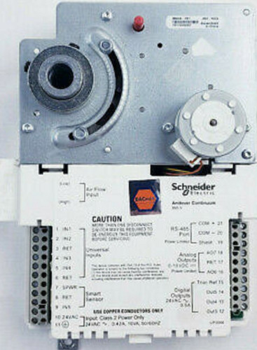 Andover Continuum Schneider Electric B3865-V VAV Controller w/ Built-in  Actuator