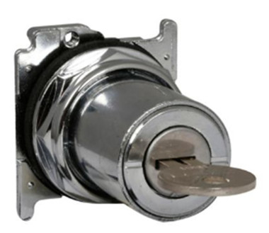 Eaton 10250T16224 10250T 30.5 mm, Heavy-Duty Key Selector Switch, Cam 2 ...